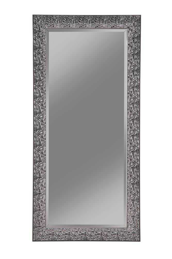 Rollins - Rollins Rectangular Floor Mirror Black
