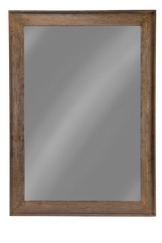 Odafin - Odafin Rectangle Floor Mirror Distressed Brown