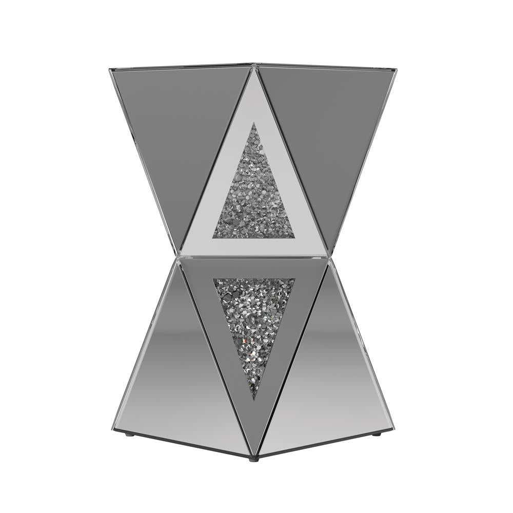 Matheo - Matheo Geometric Side Table Silver