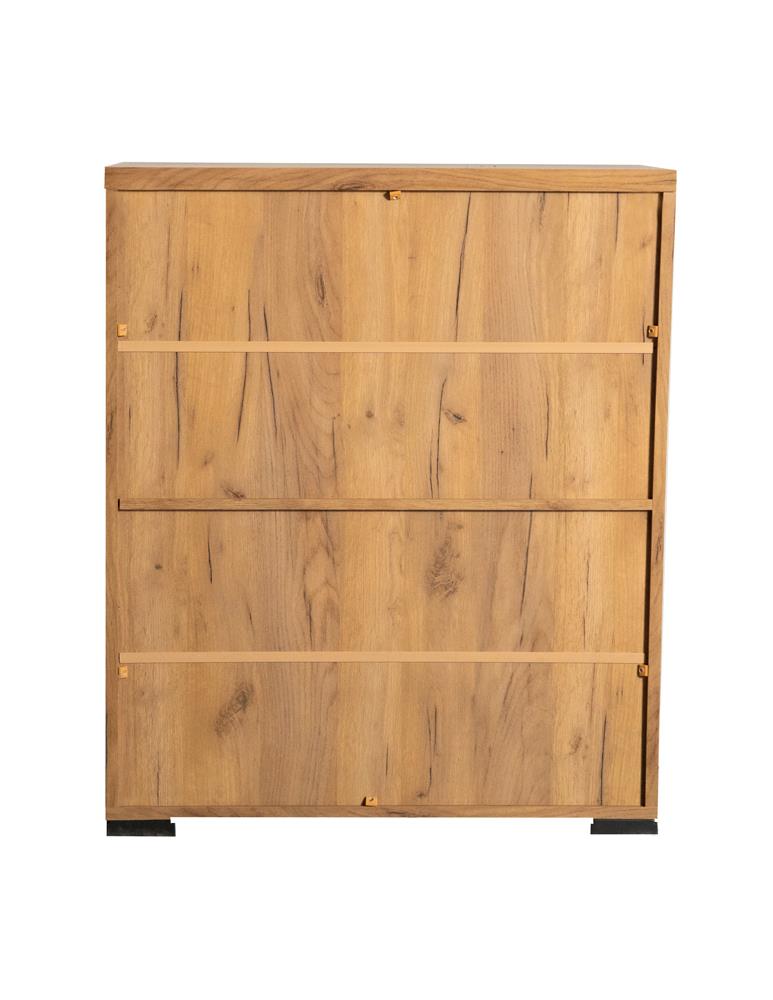 Bristol - Bristol Metal Mesh Door Accent Cabinet Golden Oak