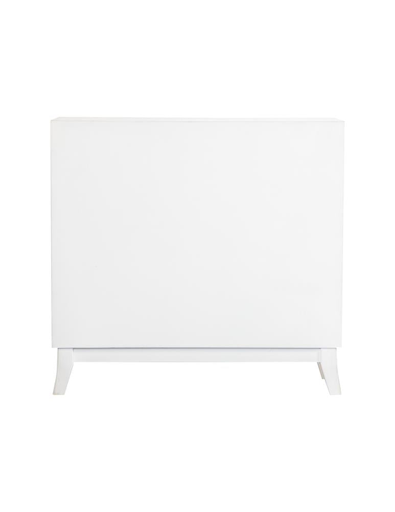 Gambon - Gambon Rectangular 2-door Accent Cabinet White