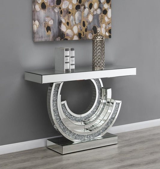 Imogen - Imogen Multi-dimensional Console Table Silver