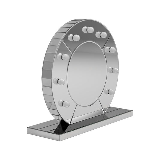 Katie - LED Table Mirror Silver