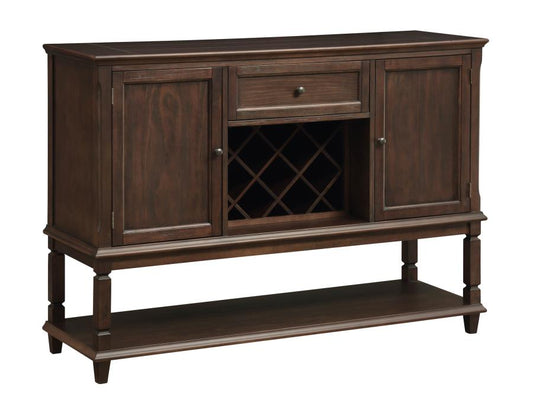 Parkins - Parkins Server with Lower Shelf Rustic Espresso