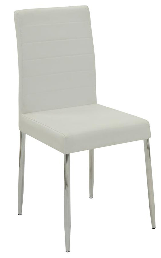 Matson - Matson Upholstered Dining Chairs White (Set of 4)