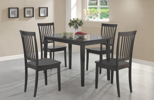 Gomez - Gomez 5-piece Dining Set Cappuccino