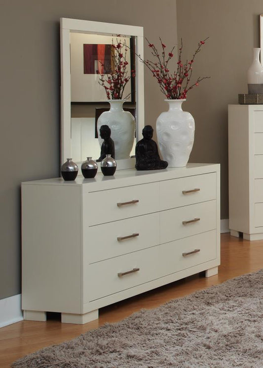 Jessica - Jessica Rectangular Mirror White