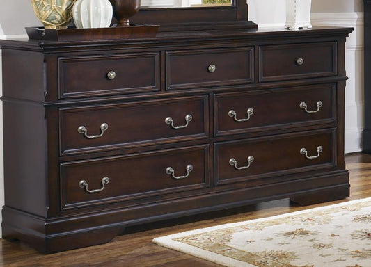 Cambridge - Cambridge 7-drawer Rectangular Dresser Cappuccino