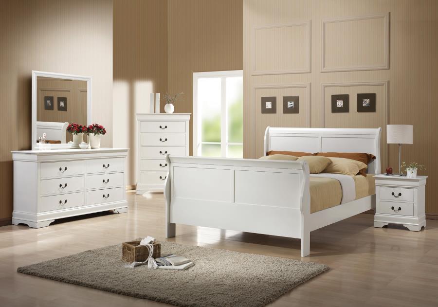 Louis Philippe - Louis Philippe Bedroom Set with Sleigh Headboard