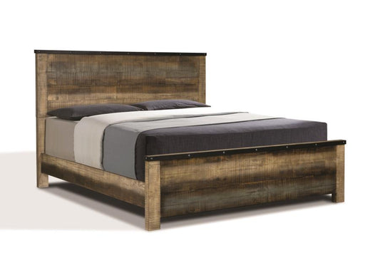Sembene - Sembene Bedroom Set Multicolor and Antique Multi