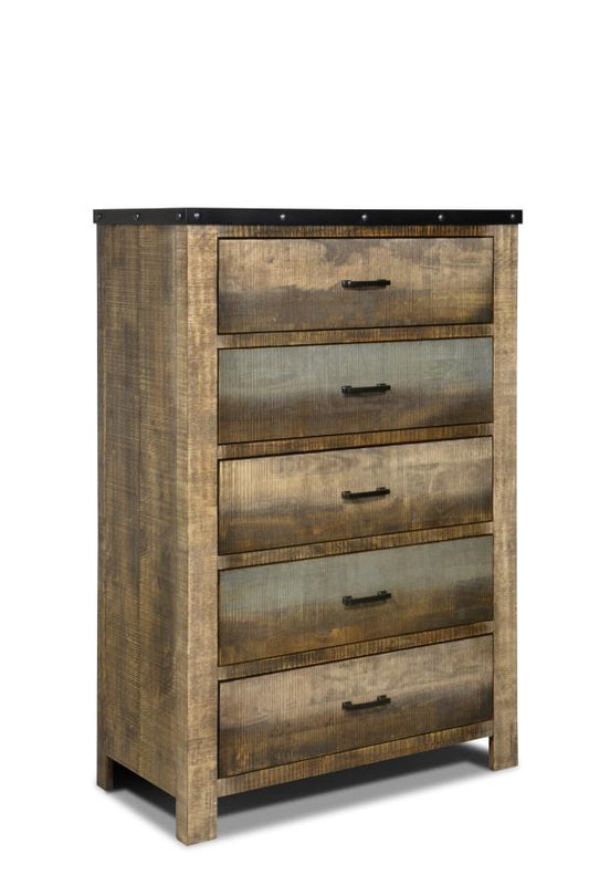 Sembene - Sembene 5-drawer Chest Antique Multi-color