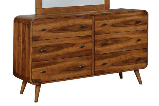 Robyn - Robyn 6-drawer Dresser Dark Walnut