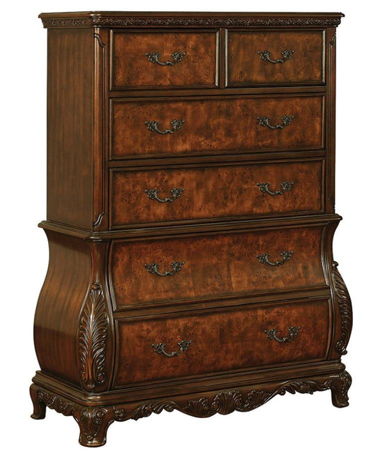 Exeter - Exeter 6-drawer Chest Dark Burl