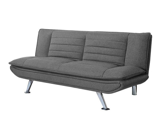 Julian - Julian Upholstered Sofa Bed with Pillow-top Seating Grey