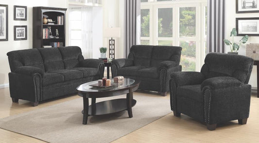 Clemintine - Clemintine Upholstered Pillow Top Arm Living Room Set