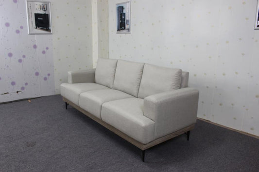 Kester - Kester Recessed Track Arm Sofa Beige