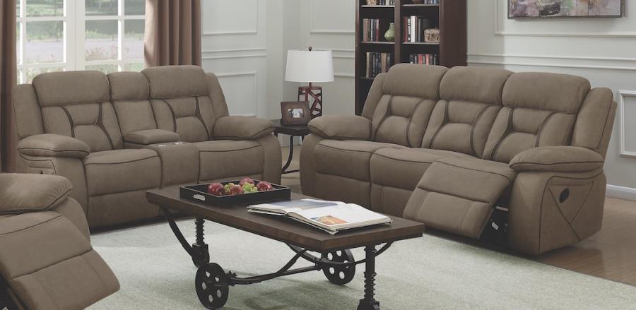 Higgins - Higgins Upholstered Tufted Living Room Set