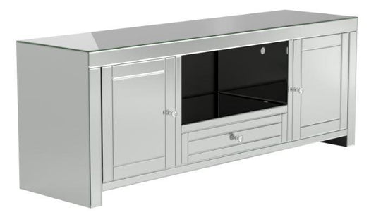 Casper - 2-door TV Console Silver