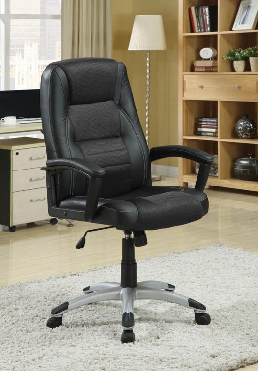 Dione - Dione Adjustable Height Office Chair Black