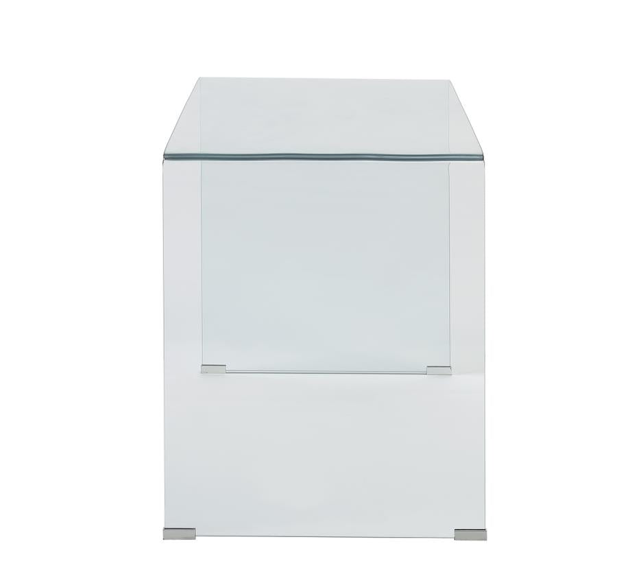 Highsmith - Highsmith Glass Writing Desk Clear