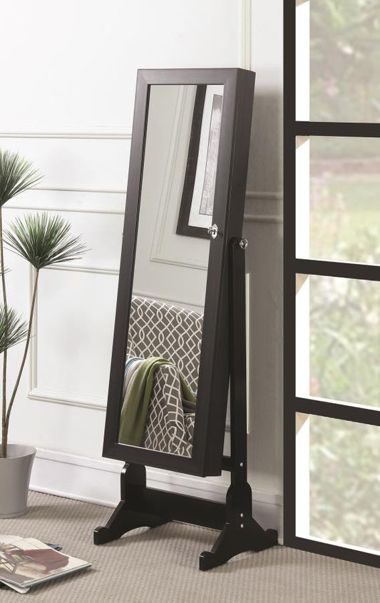 Tutuola - Tutuola Jewelry Cheval Mirror Black