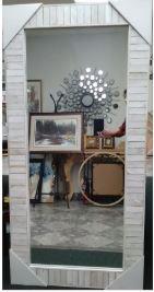 Pino - Pino Rectangular Wall Mirror White