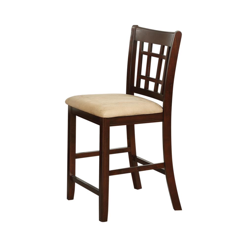 Lavon - Lavon 24" Counter Stools Tan and Brown (Set of 2)