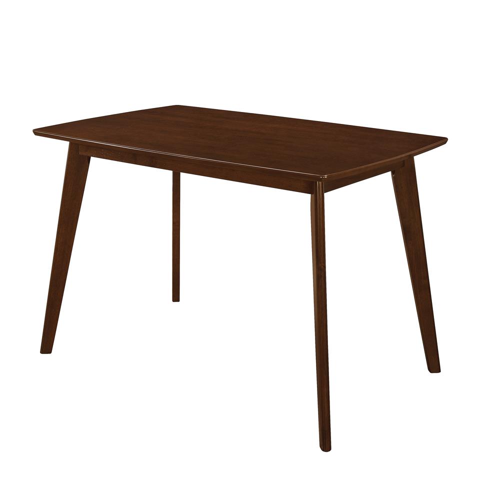 Kersey - Kersey Dining Table with Angled Legs Chestnut
