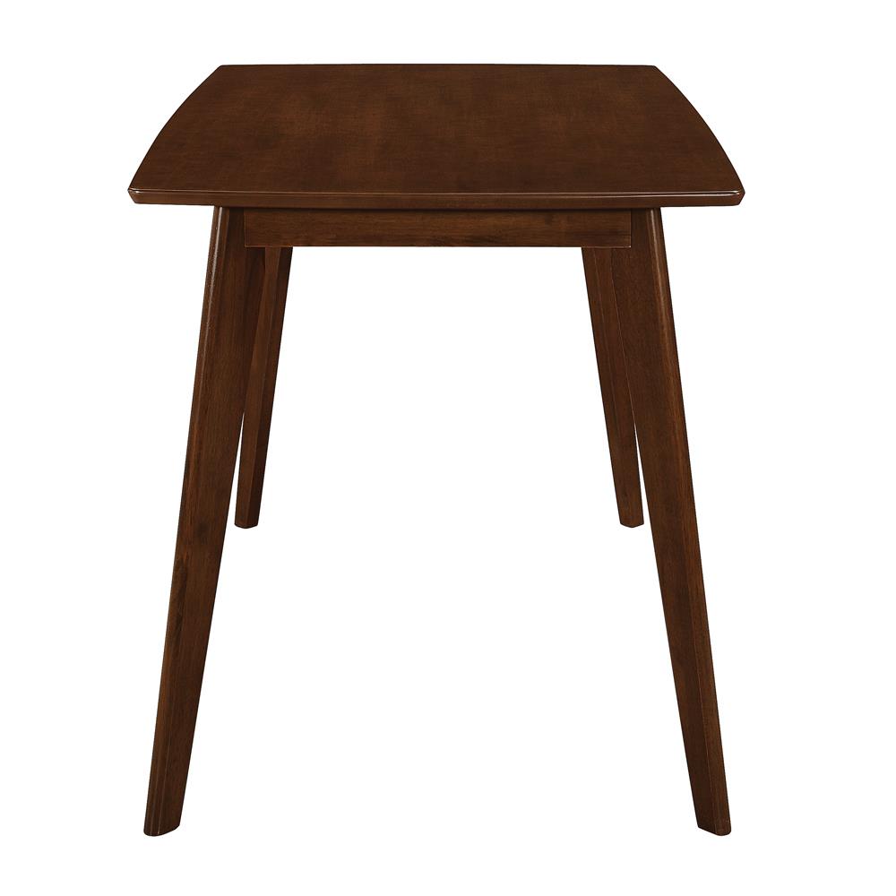 Kersey - Kersey Dining Table with Angled Legs Chestnut