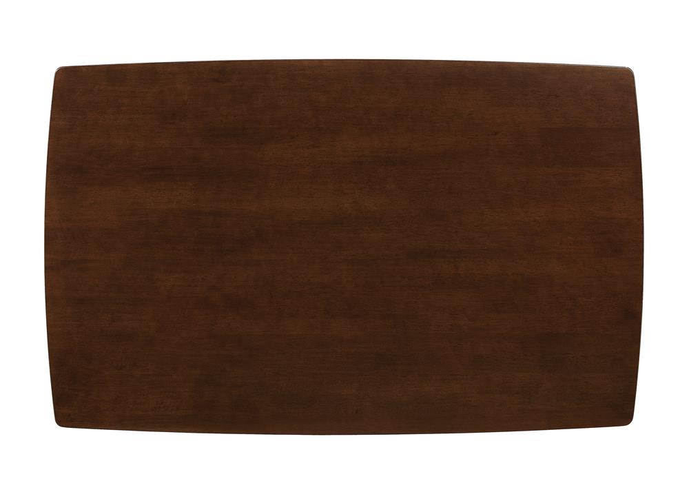 Kersey - Kersey Dining Table with Angled Legs Chestnut