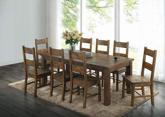 Coleman - Coleman Dining Side Chairs Rustic Golden Brown (Set of 2)