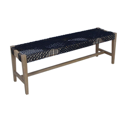 Nakia - Nakia Rectangular Cross Woven Bench