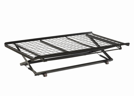 Ethan - Ethan Pop Up Trundle Bed with Rollers Black