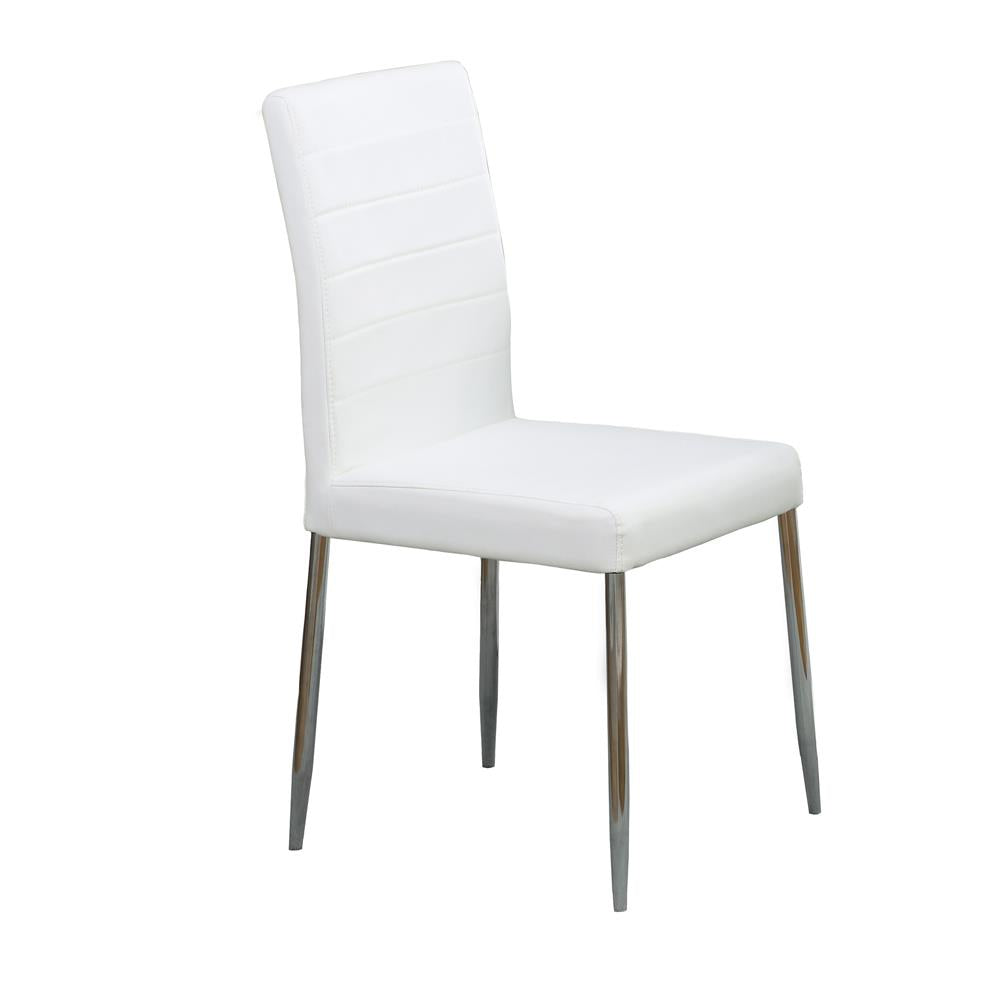 Matson - Matson Upholstered Dining Chairs White (Set of 4)