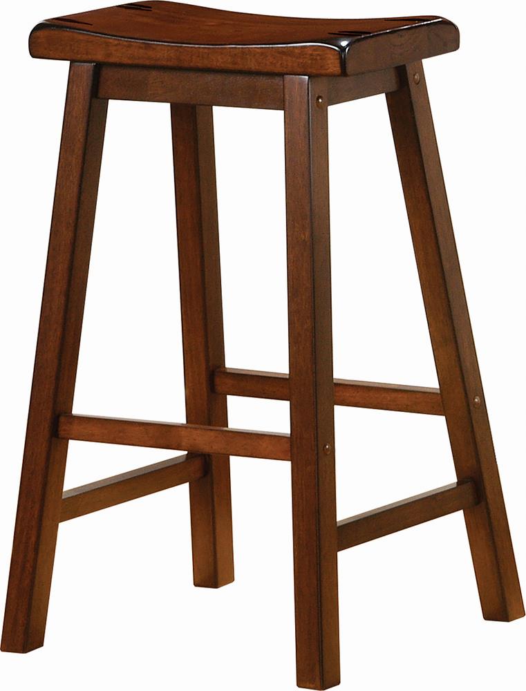 Durant - Durant Wooden Bar Stools Chestnut (Set of 2)