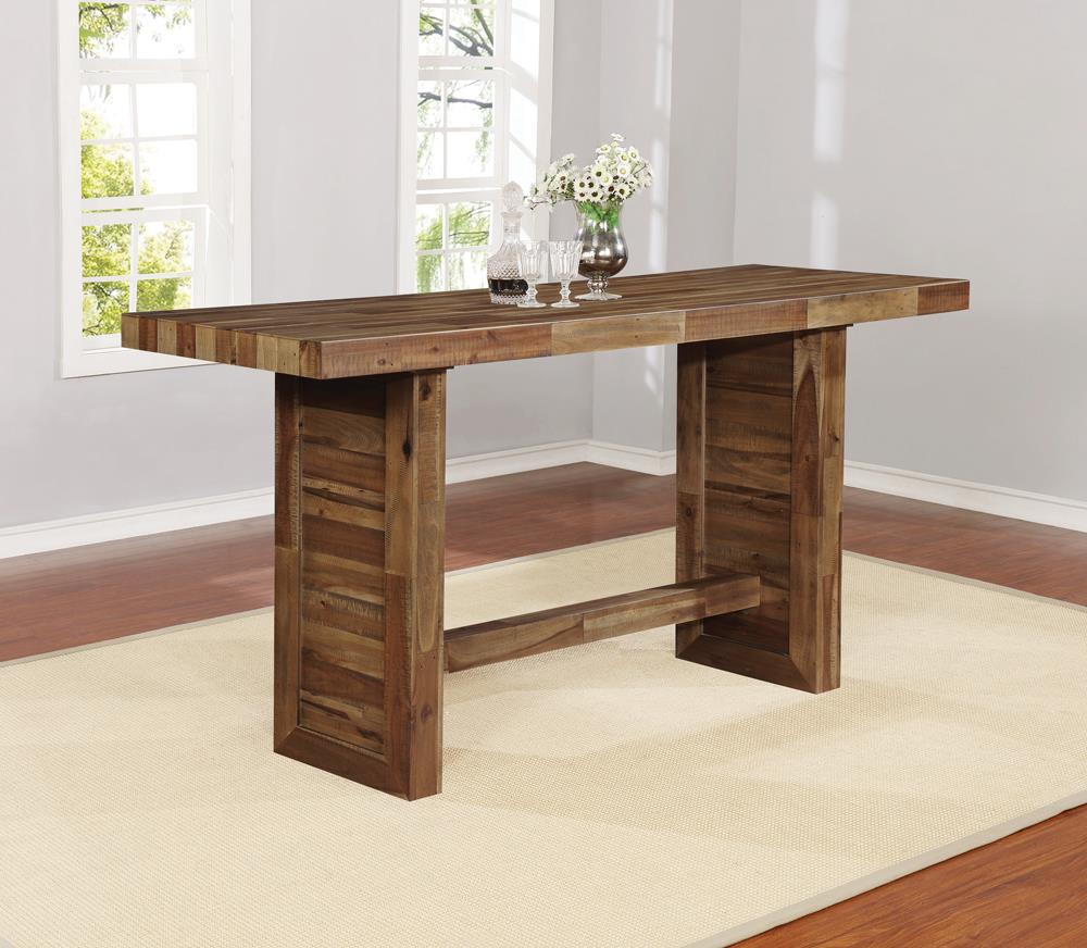 Tucson - Tucson Rectangular Bar Table Varied Natural