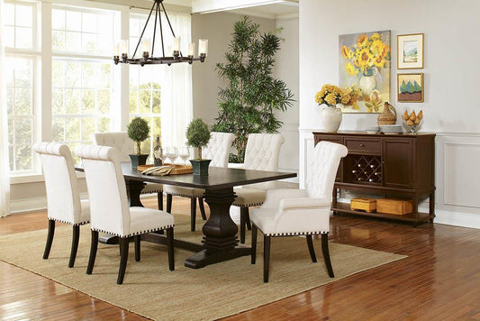 Mapleton - Mapleton Tufted Back Upholstered Arm Chair Beige