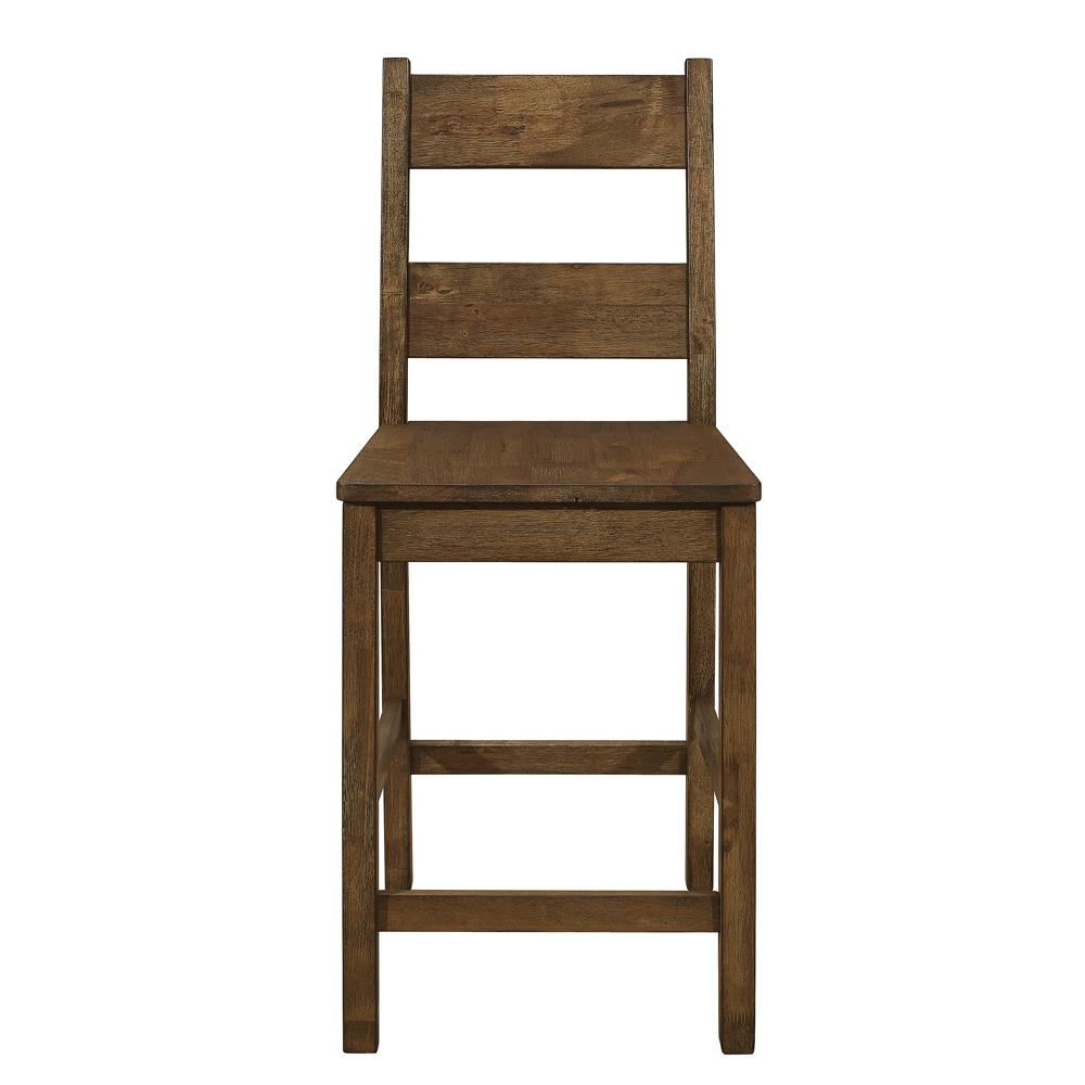 Coleman - Coleman Counter Height Stools Rustic Golden Brown (Set of 2)