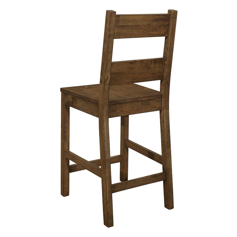 Coleman - Coleman Counter Height Stools Rustic Golden Brown (Set of 2)