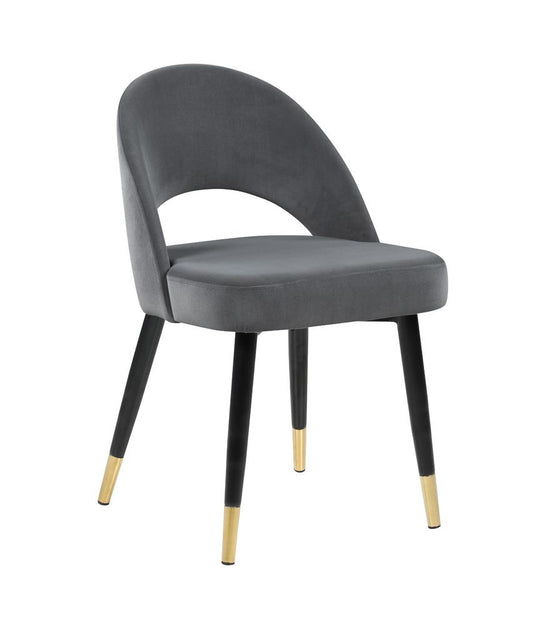 Lindsey - Lindsey Arched Back Upholstered Side Chairs Grey (Set of 2)