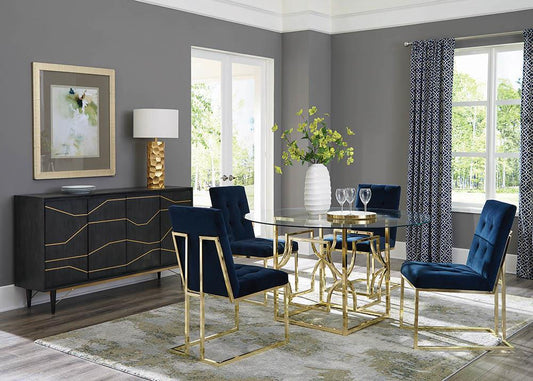 Starlight - Starlight Dining Table Base Brass