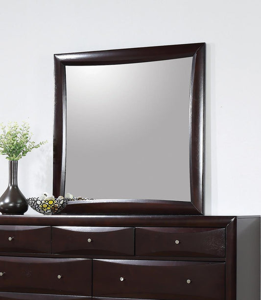 Phoenix - Phoenix Square Dresser Mirror Deep Cappuccino