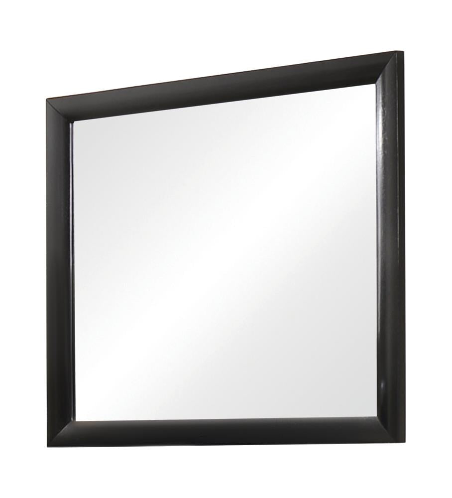 Briana - Briana Rectangle Dresser Mirror Black