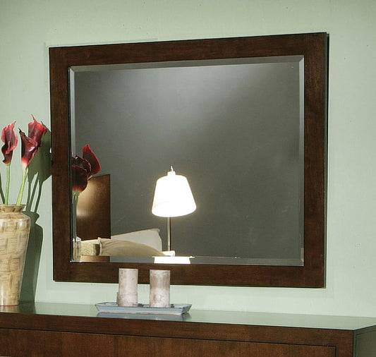 Jessica - Jessica Rectangular Wall Mirror Cappuccino