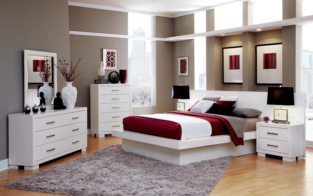 Jessica - Jessica Minimalistic Platform Bedroom Set