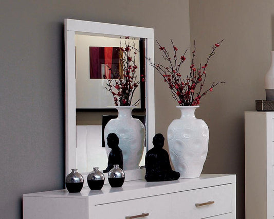 Jessica - Jessica Rectangular Mirror White