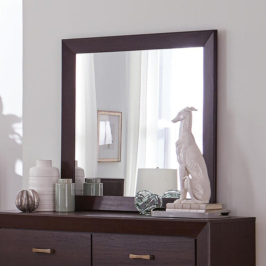 Kauffman - Kauffman Rectangular Mirror Dark Cocoa