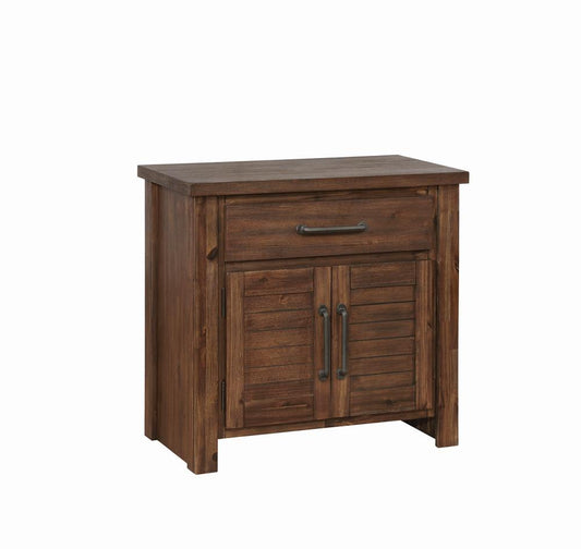 Sutter Creek - Sutter Creek 2-door Nightstand Vintage Bourbon