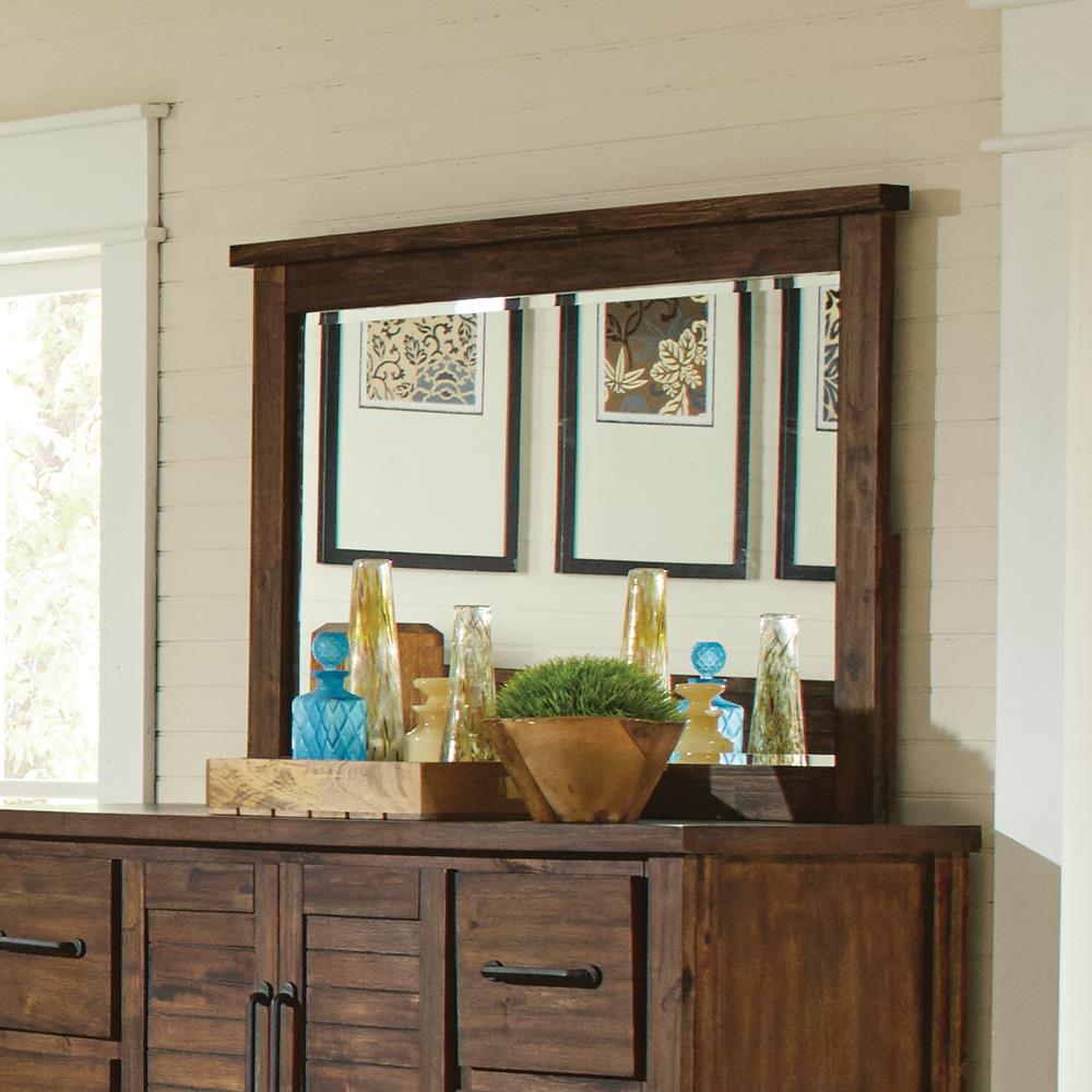 Sutter Creek - Sutter Creek Rectangular Mirror Vintage Bourbon