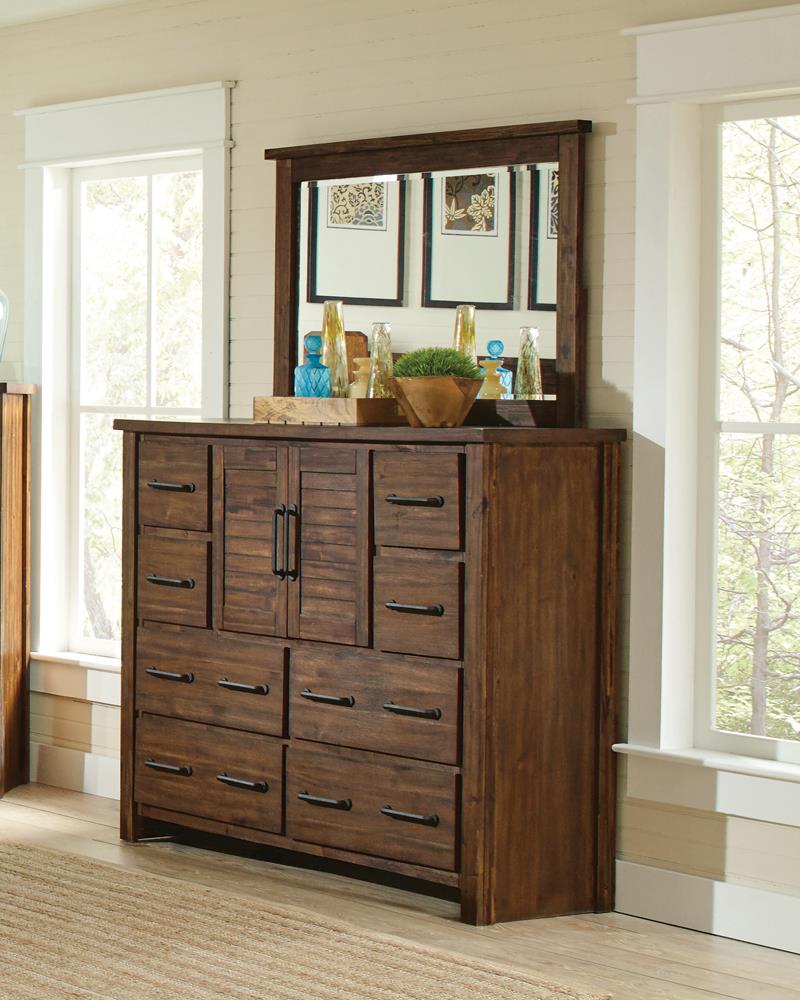 Sutter Creek - Sutter Creek Rectangular Mirror Vintage Bourbon